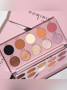 Dominique Essential Large Palette 10 Shade Eyeshadow Matte/Shimmer NEW